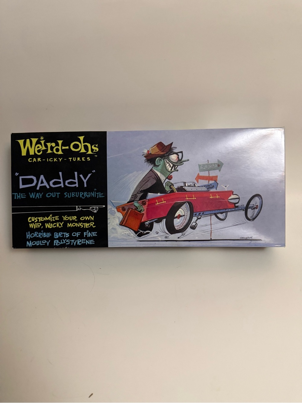 NIB Weird-ohs "Daddy" Model Car Kit